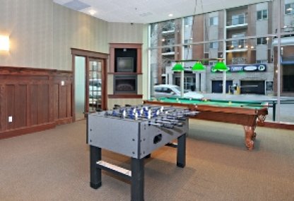 Games room at The Emerald Stone
