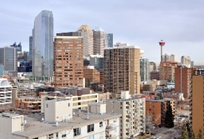 View of Calgary from The Emerald Stone