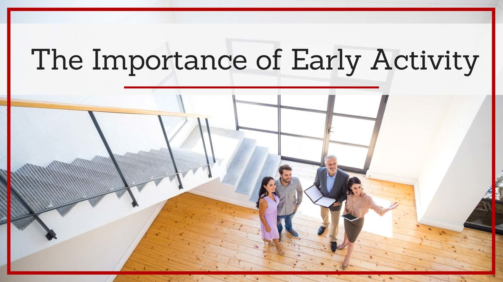 The Importance of Early Buyer Activity