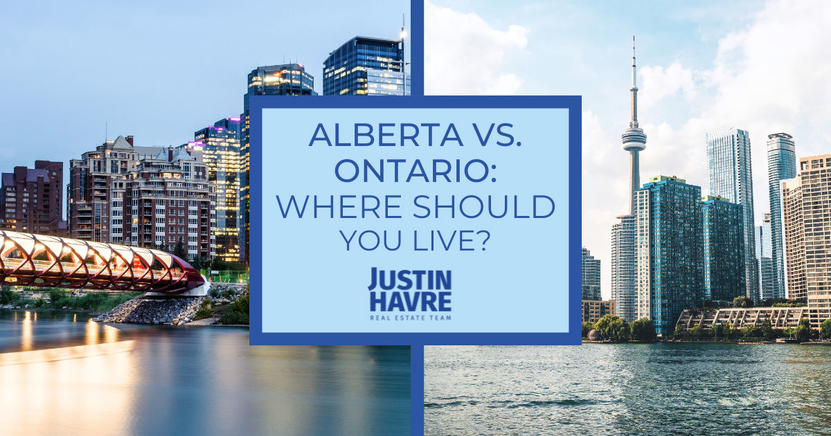 Comparing Ontario and Alberta